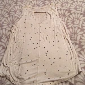 5/$15 Off white or cream tank top